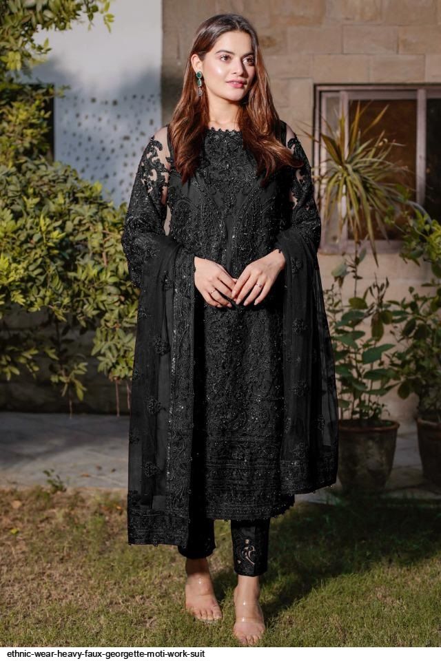Amazon.com: Designerharsha New Indian Pakistani Eid Special Party Ethnic  Wear Georgette Anarkali Lehenga Salwar Kameez Suits (Unstitched, Choice 1)  : Clothing, Shoes & Jewelry