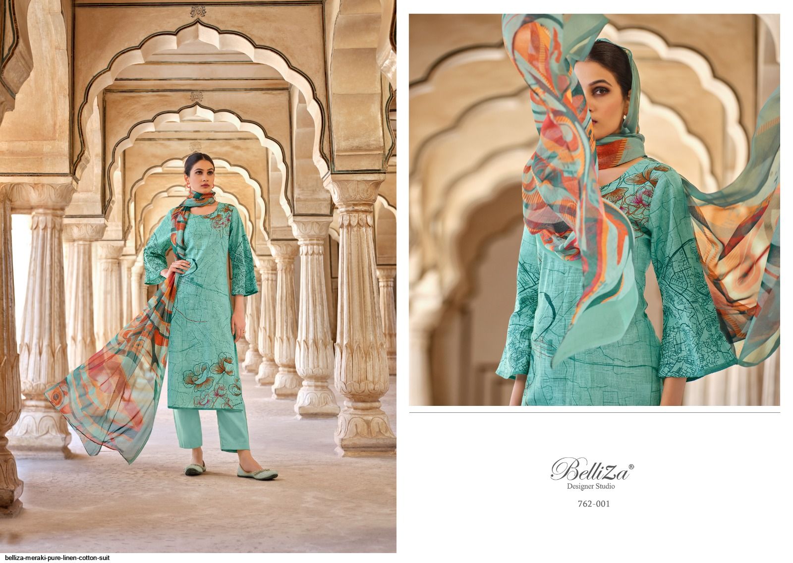 Belliza Sajda Viscose Salwar Suit Catalog 8 Pcs - Suratfabric.com