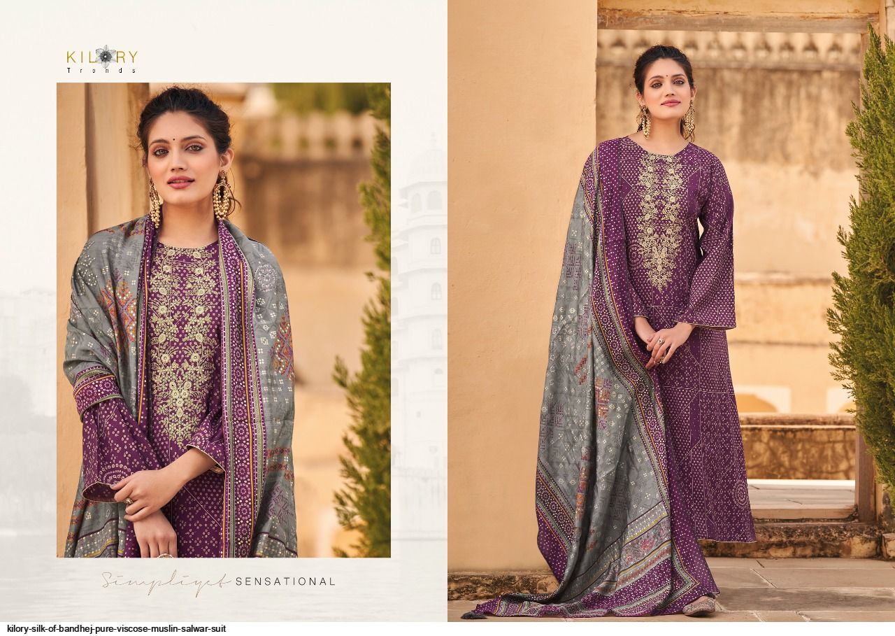 Digital Printed Muslin Cotton Anarkali Suit – Mahya Style