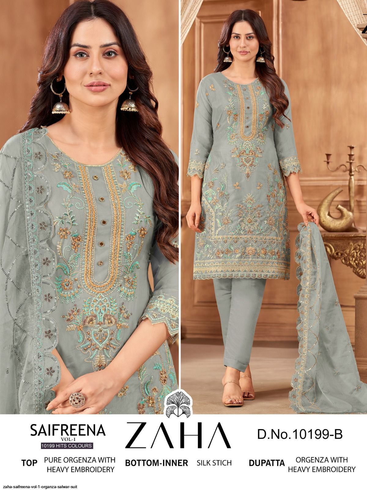 LT NITYA VOL 170 7003 Indian Latest Design Lehenga Style Suit For Women  Green Embroidered Semi Stich Top salwar suit Set with Dupatta SD138-GREEN