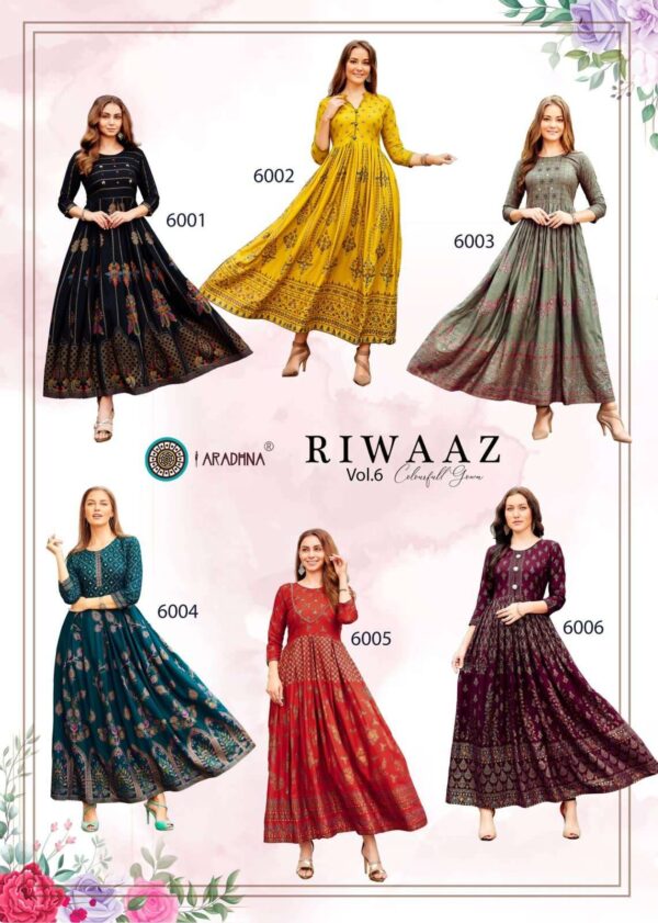 2023 02 09 19 04 41 riwaaz 6 aradhna fashion gown wholesaleprice catalog.jpeg