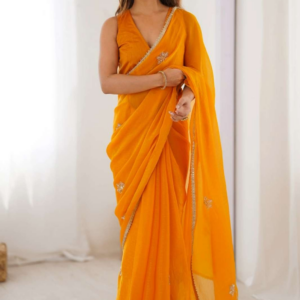 Shri Balaji Emporium STAR Designer Heavy Smooth Fandy Saree