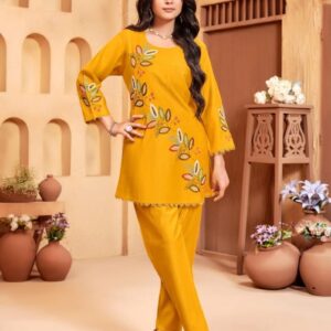 churii bell flower series 1001 to 1005 hit design vatican readymade combo co-ord set in wholesale surat