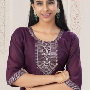 dt devi natali vol 4 pant set 9192 star georgette readymade combo kids suit in wholesale surat