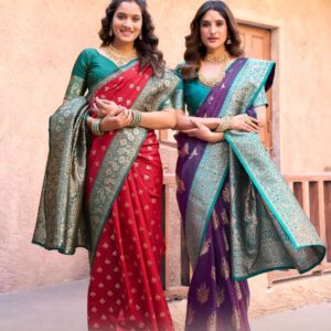 gobuni sanvi silk series 1301-1306 Silk wholesale saree in surat
