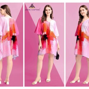 JISHA KAFTAN Presents Cotton Feel Kurti Vol 2 series 09 to 016 Cotton readymade kaftan in wholesale surat