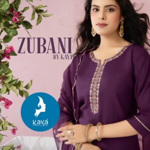 kaya zubani series 01 to 06 roman silk readymade plus size suit in wholesale surat