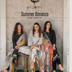 kilory trends summer bonanza series 1311-1316 lawn cotton wholesale salwar kameez in surat