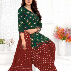 Lassa Bandhani Special vol-14 series 1401 to 1410 Pure Cotton Print salwar kameez in wholesale surat