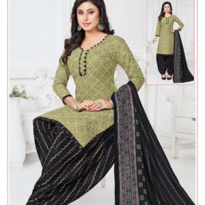 Madhav Prachi Vol-11 series 11001 to 11010 Pure Cotton Printed Readymade Patiyala suit in wholesale surat