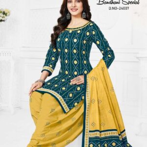 Mayur Bandhani Vol-25 series 24001 to 24010 Pure Cotton Print salwar kameez in wholesale surat