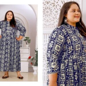 Moksh big size -2 series 8605-8606 RAYON wholesale kurti