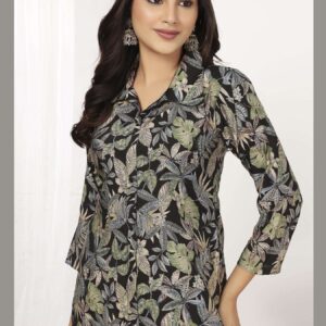 Moksh Wonder Vol-1 series 856-859 Premium Riyon wholesale kurti with bottom