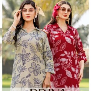 mystic 9 priya vol 1 series 1001-1010 VERTICAN DOBBY co-ord sets