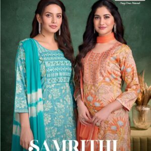 navkar samrithi vol 1 series 1001 to 1007 reaymade capsule print suit for womens