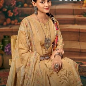 nishant fashion soha series 112001 to 112006 pretty look viscose simmer salwar kameez in wholesale surat