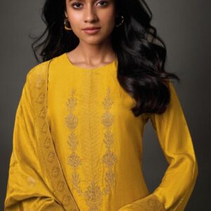 omtex vaishori series 8151 A to 8151 C attractive look oliva silk salwar kameez in wholesale surat