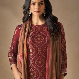 omtex zunaira series 8241 A to D rubina silk jacquard pretty look salwar kameez in wholesale surat