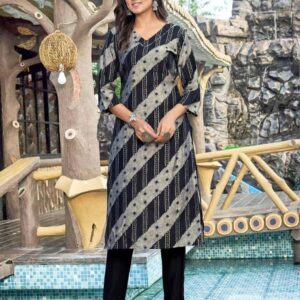 PR 9STAR FASHION RAINBOW VOL-1 RAYON WITH DIGITAL PRINT READYMADE