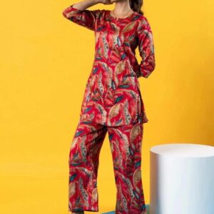 PR 9STAR FASHION RAINBOW VOL-2 RAYON WITH DIGITAL PRINT wholesale co-ord sets