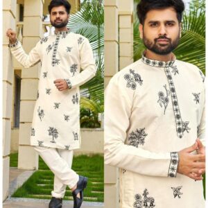 pr clothing manyavar readymade roman silk attractive mens kurta in wholesale surat