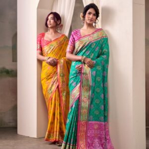 rajpath airaavat series 504 to 509 patola silk amazing saree in wholesale surat