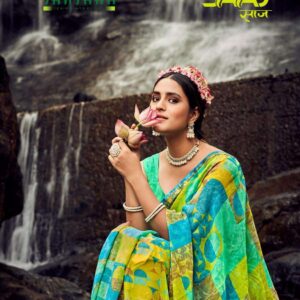 Sanskar saaj series 95001-95008 georgette wholesale saree