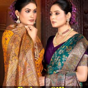 Saroj Rainaa Silk vol.4 50*600 series 1001 to 1006 silk saree in wholesale surat