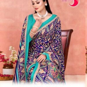 Silk Villa Pashmina Saree with Shawl Vol 31 Series 34001-34009 Winter Special Pashmina Sarees in Surat