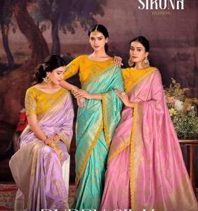sirona fashion rubby silk series 1001-1009 DOLA SILK Wholesale Saree in Surat