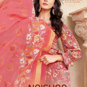 suryajyoti naishaa vol 47 series 47001-47010  jam satin wholesale suit