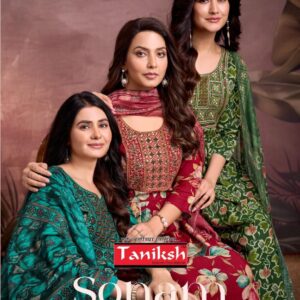 taniksh sonam vol 1 series 1001 to 1008 vertical readymade suit in wholesale surat