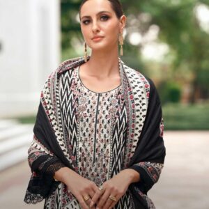 the hermitage shop elahe series 01 to 04 nisanka lawn cotton readymade big size pakistani suit in wholesale surat