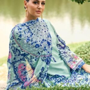 the hermitage the original lawn vol 2 series 01 to 04 viscose cotton pakistani suit in wholesale surat