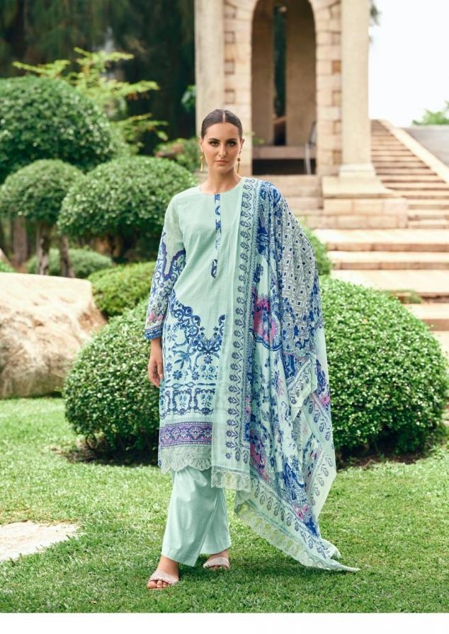 the hermitage the original lawn vol 2 series 01 to 04 viscose cotton pakistani suit in wholesale surat - Image 4