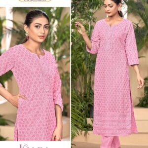 tunic house kiara series 01-20 georgette chikankari kurti