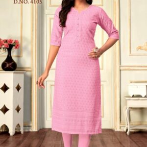 TUNIC HOUSE VIVO CHIKANKARI KURTI COMBO SIZE SET COLLECTION