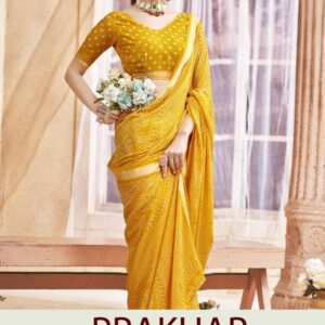 vallabhi prints prakhar vol 11 series 34401 to 34406 pretty moss georgette saree in wholesale surat