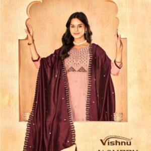 vishnu jasmeen vol 3 series 26001-26011 vichitra silk wholesale suit