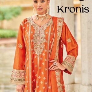 your choice kronis series 1001 to 1003 chinon readymade designer suit in wholesale surat