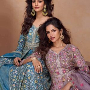 Aashirwad Mor Bagh Prachi series 10371 To 10373 premium georgette Designer suit in wholesale surat