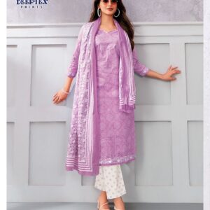 Deeptex Chief Guest Vol-40 series 4001 to 4015  Pure Heavy Cotton Printed salwar kameez in wholesale surat