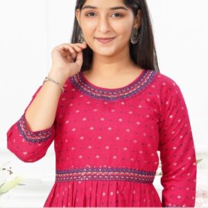 dt devi raisha 9021 vetican readymade fancy combo kids kurti in wholesale surat
