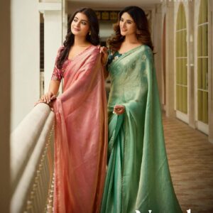 kashvi creation neel vol 13 series 1301 to 1306 amazing mono satin sarees in wholesale surat