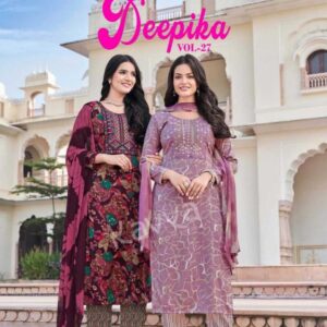 Kavya Deepika Vol 27 Series 27001-27010 Capsule Print Readymade Wholesale Salwar Kameez in Surat