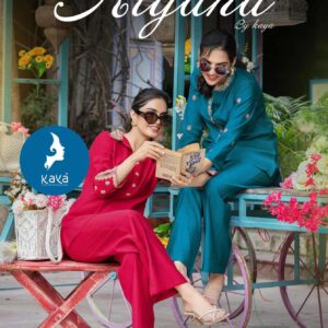 kaya kiyana series 01 to 06 vertican readymade stylish co-ord sets in wholesale surat