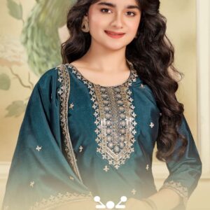 Ki Dress Little Rapido series 101 to 102 Fancy Silk Readymade suit in wholeslae surat