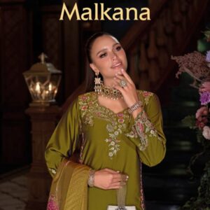 lily & lali malkana series 26911 to 26914 viscose silk a-line readymade occasion wear salwar suits in wholesale surat