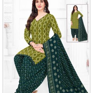 Madhav Bandhani Vol-5 series 5001 to 5010 Pure Heavy Cotton Print salwar kameez in wholesale surat