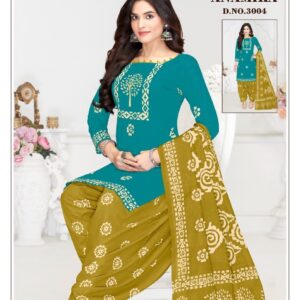 Mayur Anamika Vol-3 series 3001 to 3010 Pure Heavy Cotton Print salwar kameez in wolesale surat